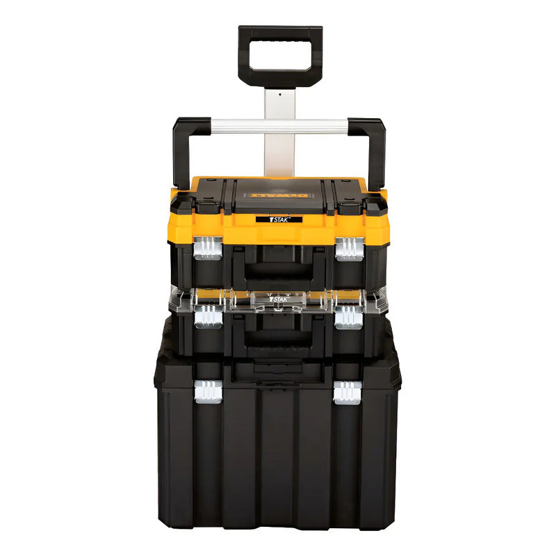 Caja De Herramientas Dewalt Dwst60404 3 Pzs Torre Modular Negro