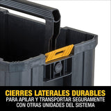 Caja De Herramientas T-stak Sin Tapa Dwst17809 Dewalt Negro