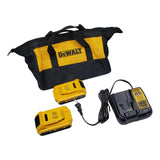 Combo Dewalt 2 Baterías 20v Dcb203 + Cargador Dcb107 + Malet