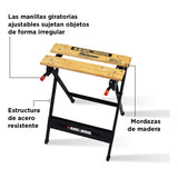 Mesa De Trabajo Plegable Multiuso Black+decker Wm125