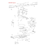 Resorte Tensión N039404 P/sierra Inglete Dws780 Dw718 Dw705