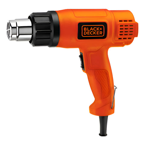 Pistola De Calor Black+decker 1500w Hg1500-b3 - Naranja Oscuro