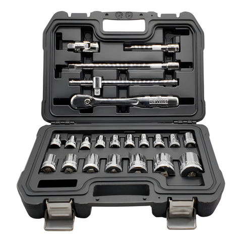 Juego De Herramientas Mecánicas 22 Pzas Dwmt19241 Dewalt Negro