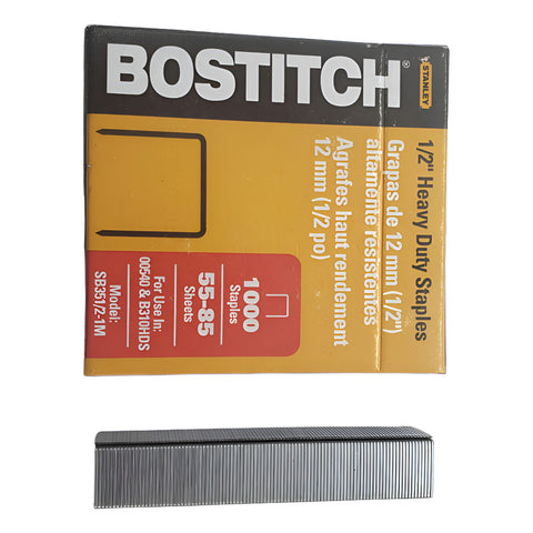 Grapas Para Trabajo Pesado 1/2  12mm Sb351/2-1m Bostitch