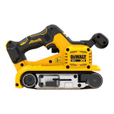 Lijadora De Banda Inalámbrica Dewalt Dcw220b Amarilla 20v