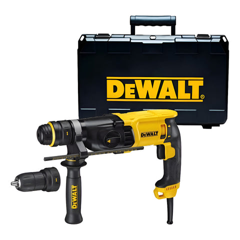 Rotomartillo Dewalt Sds Plus D25134k-b3 + Caja Plástica Amarillo/negro 50 Hz/60 Hz