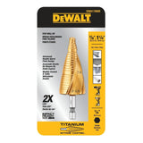 Broca Escalonada Impact Titanio 7/8 A 1-1/8 Dewalt Dwa1789ir