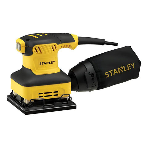 Lijadora De 1/4 De Hoja Stanley Ss24-b3 240 Watts Amarillo 60 Hz