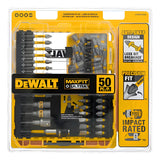 Jgo Puntas Destonillador Maxfit Ultra 50 Pzas Dwaumf50set