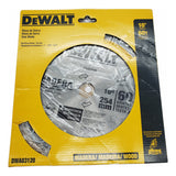 Disco Sierra Madera 10 Pulgadas 60 Dientes Dewalt Dwa03120