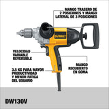 Taladro 1/2 , 600w, 0-550prm Dw130v-b3 Dewalt Amarillo 50 Hz/60 Hz