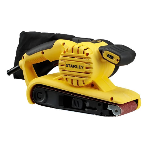Lijadora De Cintas 900w Stanley Sb90-b3 Amarillo
