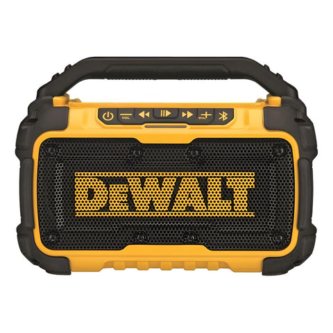 Altavoz Bluetooth Dewalt Dcr010 20v Resistente Para Trabajo Amarillo Negro