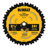 Disco Sierra Circular 8-1/4 Con 24 Dientes Dewalt Dwa181424