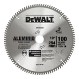 Disco Para Sierra Dewalt De 10 Pulgadas Aluminio Dwa03220