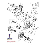 Flecha Rodillo 588489-00 P/lijadora Ds321 Stgs7221 25722