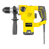 Stanley Sthr1232k Rotomartillo Sds Plus 3 Modos + Brocas Amarillo 60 Hz