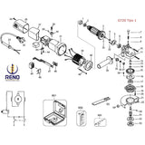 Llave 90604852 P/mini Esmeriladora B&d G720 Bdeg400 Pceg011