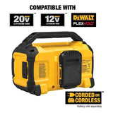 Altavoz Bluetooth Dewalt Dcr010 20v Resistente Para Trabajo Amarillo Negro