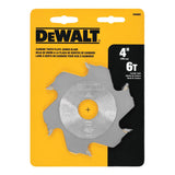 Cuchilla 6 Dientes Para Ensambladora 4'' Dewalt Dw6805