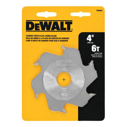 Cuchilla 6 Dientes Para Ensambladora 4'' Dewalt Dw6805