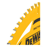 Disco De Sierra 7-1/4''x 5/8'' 60 Dientes Dewalt Dwa271460 Amarillo