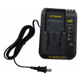 Cargador De Baterías 20v Max Lithium Stanley Sc201 P/sb20c