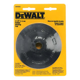 Disco De Respaldo De Goma 4 1/2 Pulgadas Dw4945 Dewalt Negro