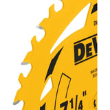 Disco Sierra Circular 7-1/4in 24d Dwa271424 Dewalt Amarillo Amarillo
