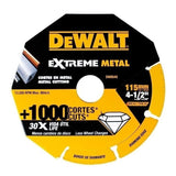 Disco Diamantado Extreme Corte Metal 4-1/2 Dewalt Dw8545