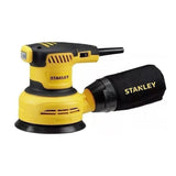 Lijadora  Roto Orbital Stanley Ss30 Sistema Velcro 300w 120v - Amarillo - 60 Hz