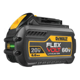 Batería Lithium Ion Flexvolt 20v/60v 6amp Mod. Dcb606 Dewalt