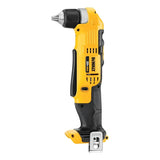 Taladro Atornillador De Ángulo Recto 3/8 Dewalt Dcd740b Amarillo