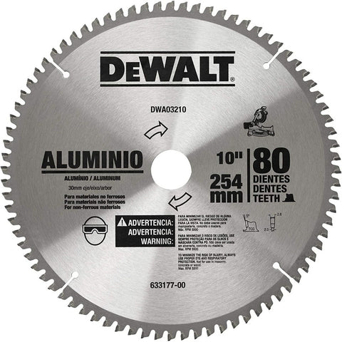 Disco De Sierra Circular 10  80t Dewalt Dwa03210